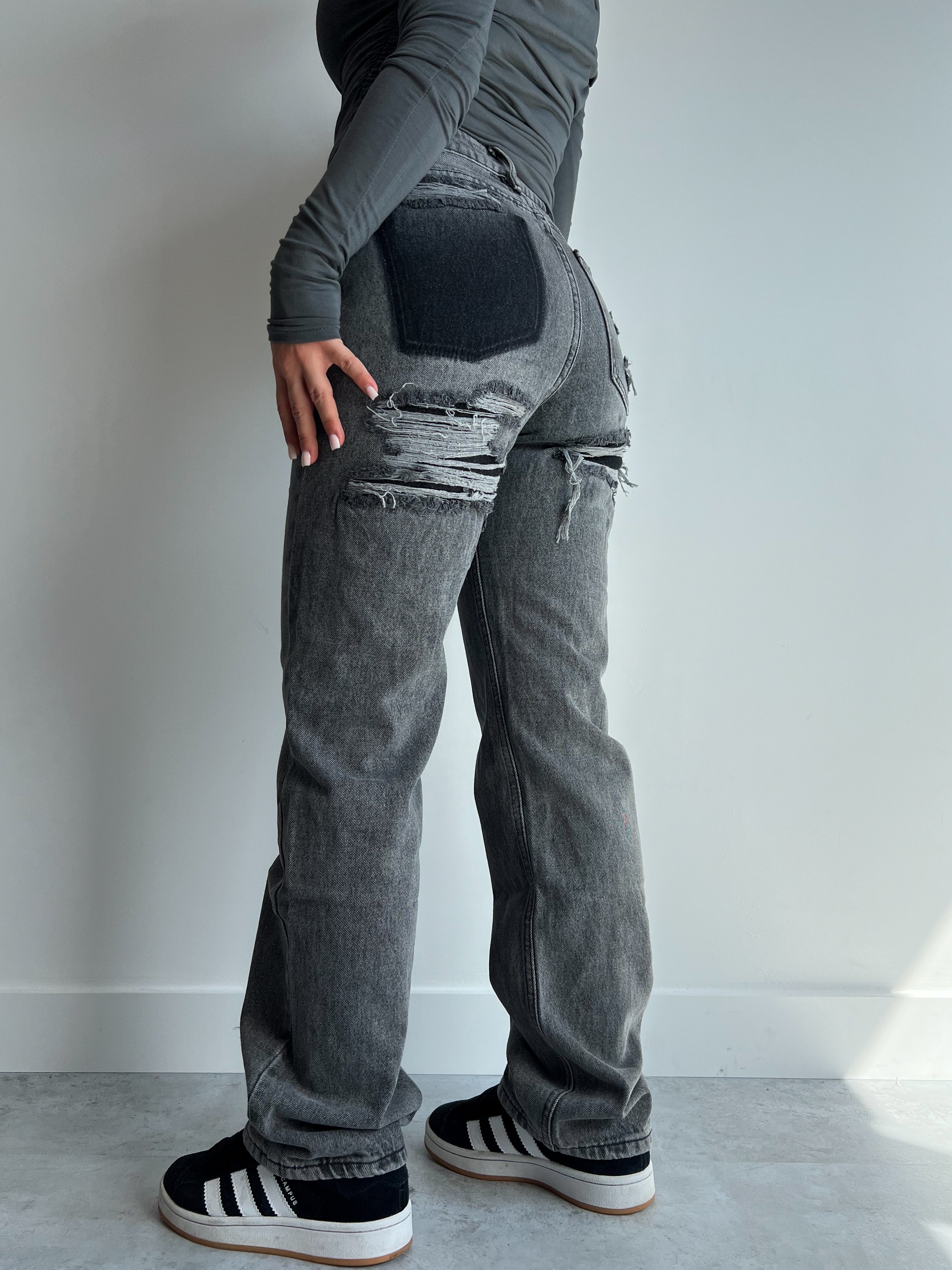 VivaVibes™ | Jeans Dark Grey