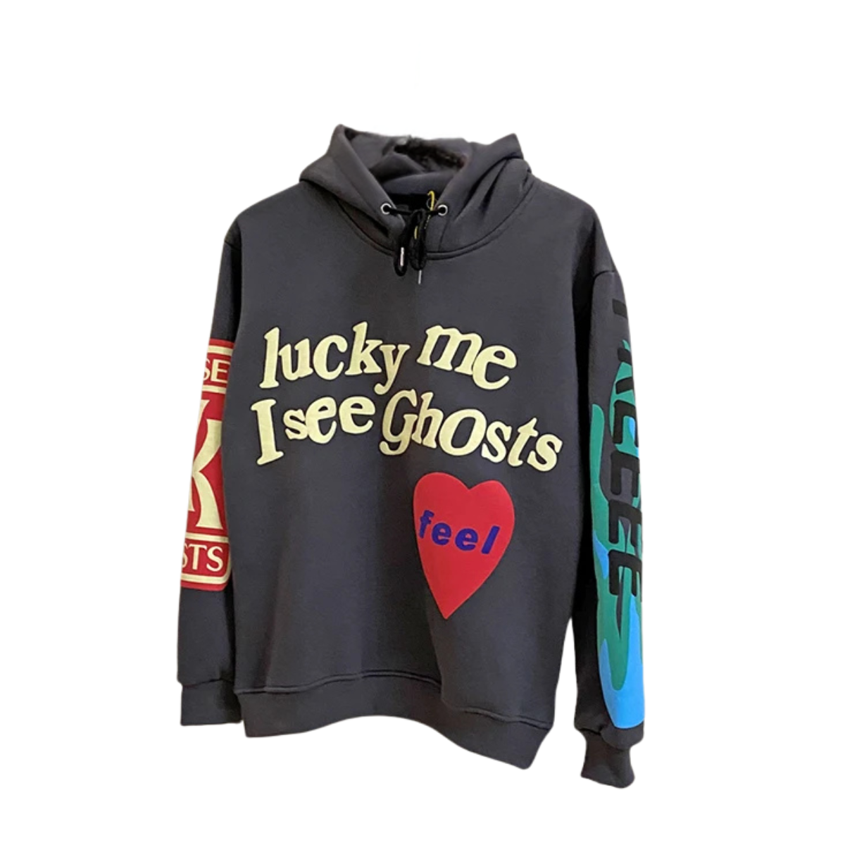 Lucky Me I See Ghosts Oversized Hoodie